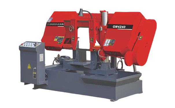 三台GW4240双柱卧式带锯床